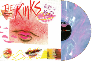 The Kinks - 1984 Word of Mouth - Pink & White Swirl Translucent vinyl LP  - 320 kr.